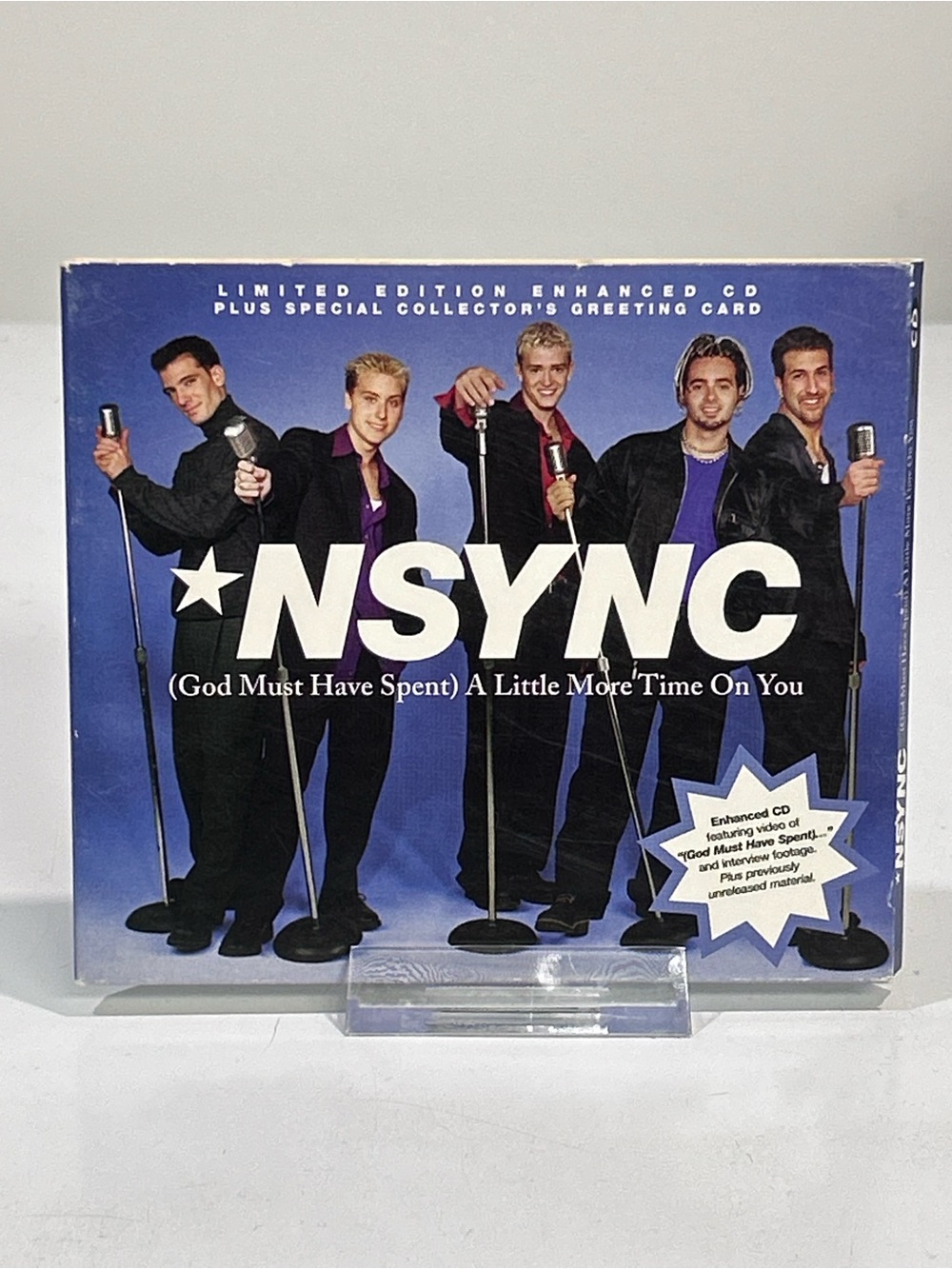 🤯5 for $20🤯 NSYNC “(God Must Have Spent) A Little More Time On You” CD [Pop]